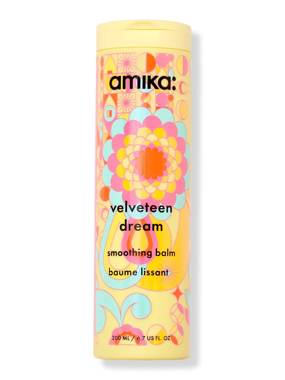 amika Velveteen Dream Smoothing Balm — Yellow, Pink & Light Blue